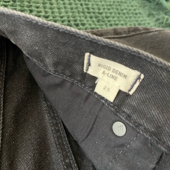 Madewell High Rise Denim Skirt - Picture 3 of 3